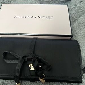 Victoria's Secret Black Travel Bag with Tassel